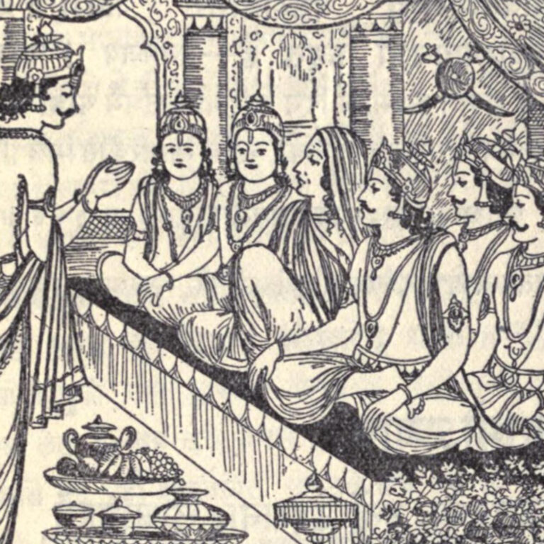 205 – Mahabharata – Lakshagraha